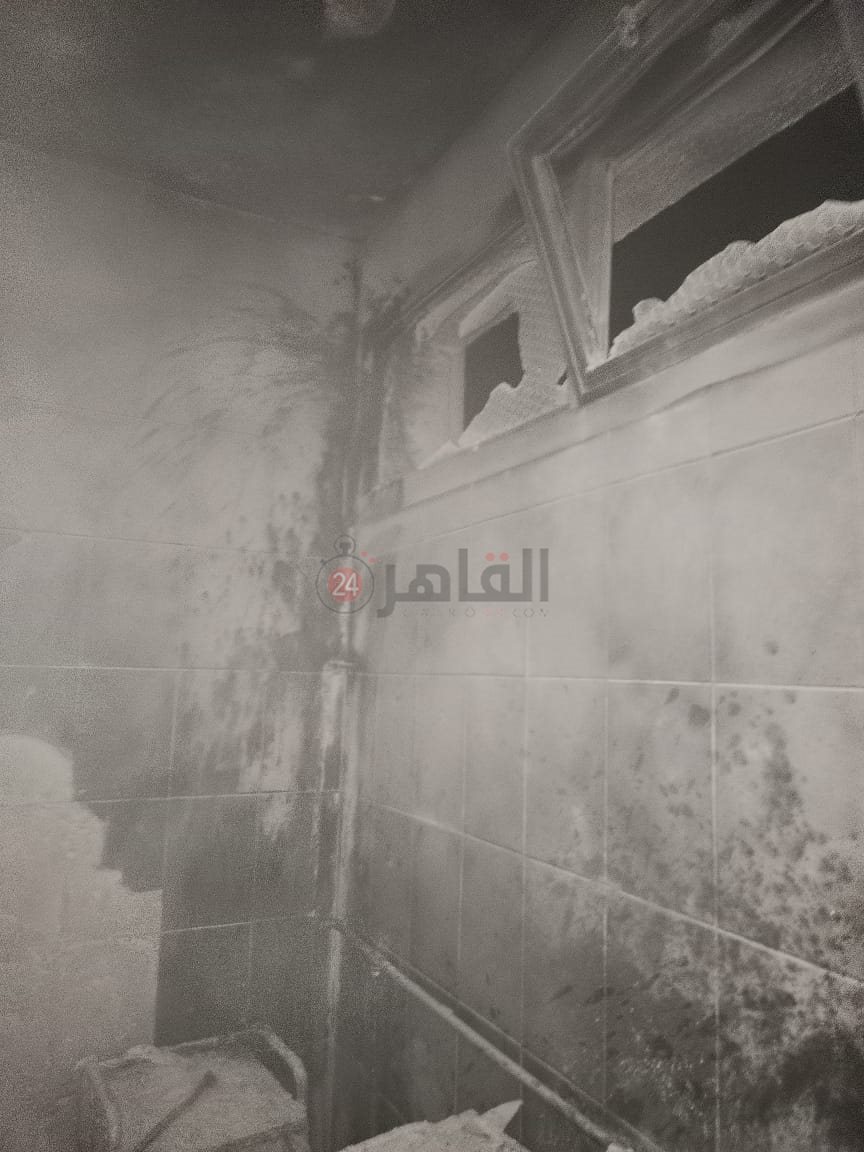 حريق في مخزن بطاطين في مستشفى البدرشين المركزي