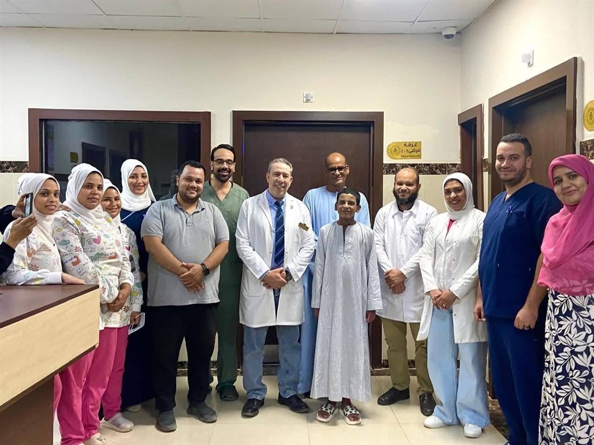 انقاذ صغير من مرض جلدي نادر