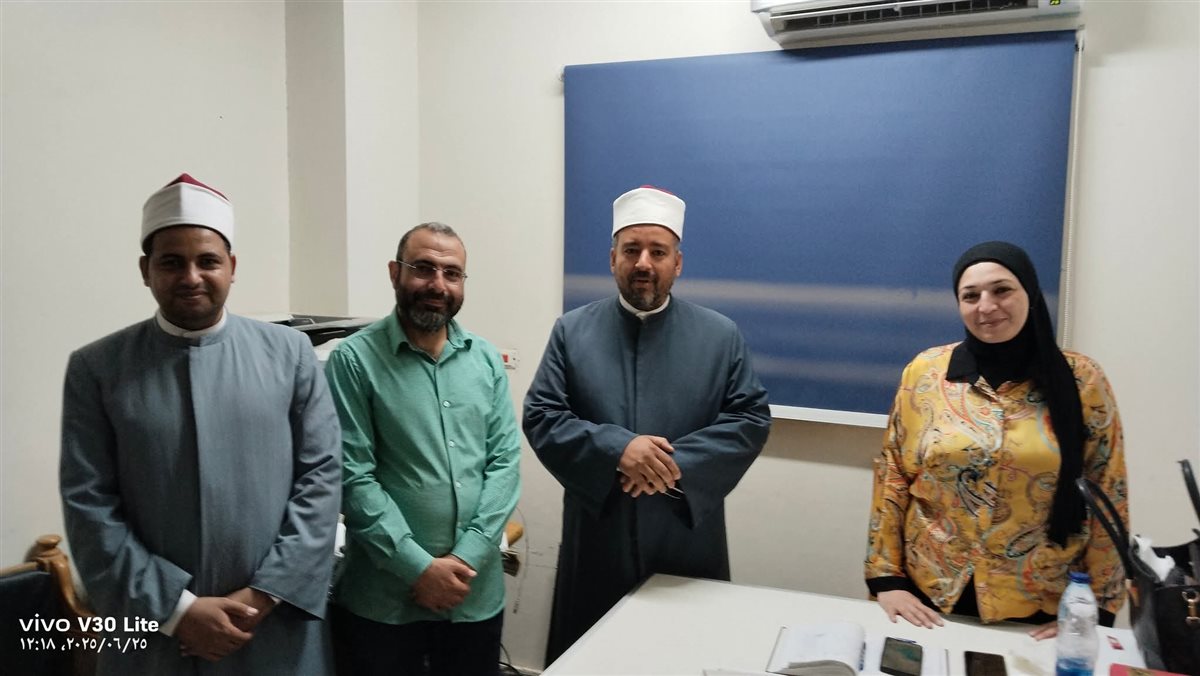 جانب من الزيارة