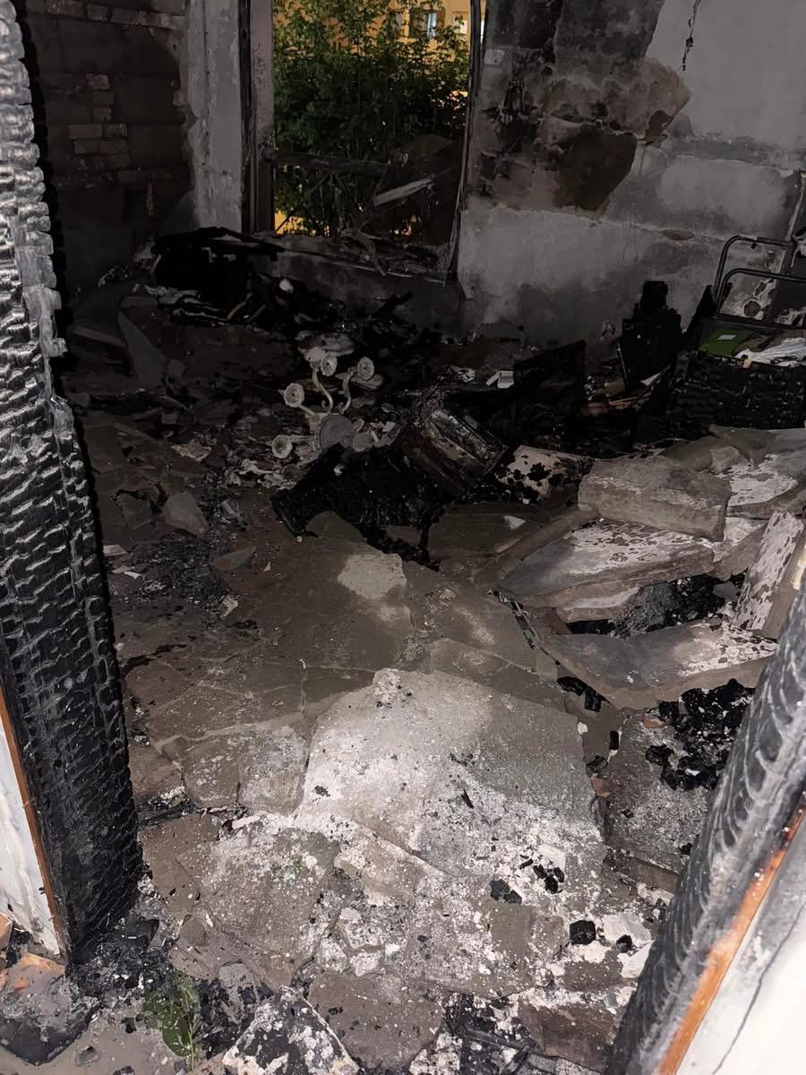 تفحم شقة داخل كمبوند خاص في القاهرة الجديدة