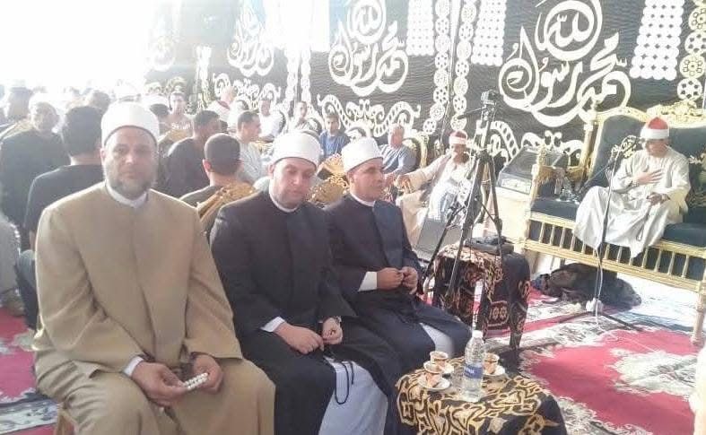 بتوجيهات الإمام الأكبر.. وفد أزهري يعزي أهالي فتيات كفر السنابسة في المنوفية