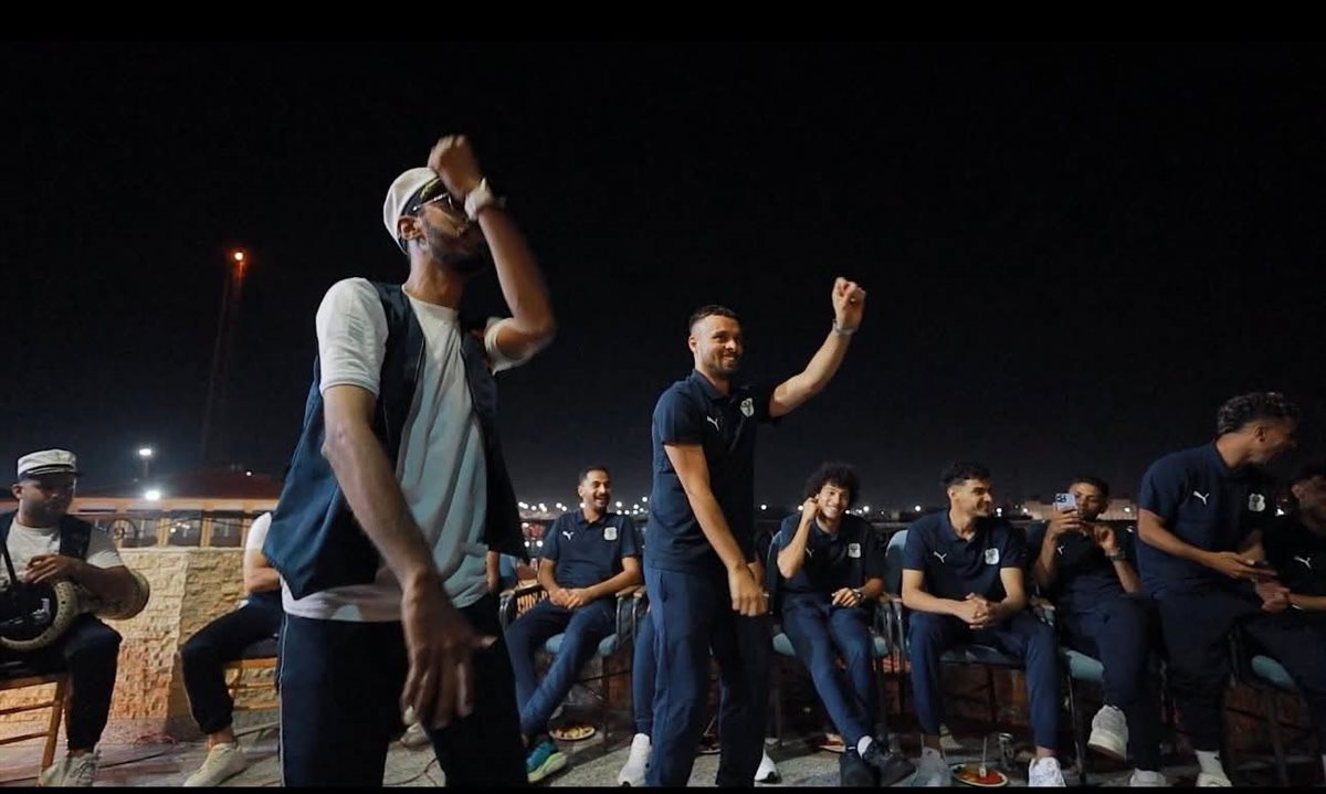 لاعبو النادي المصري 