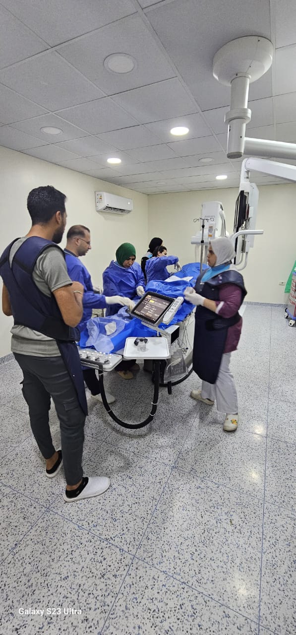 جانب من الجراحة