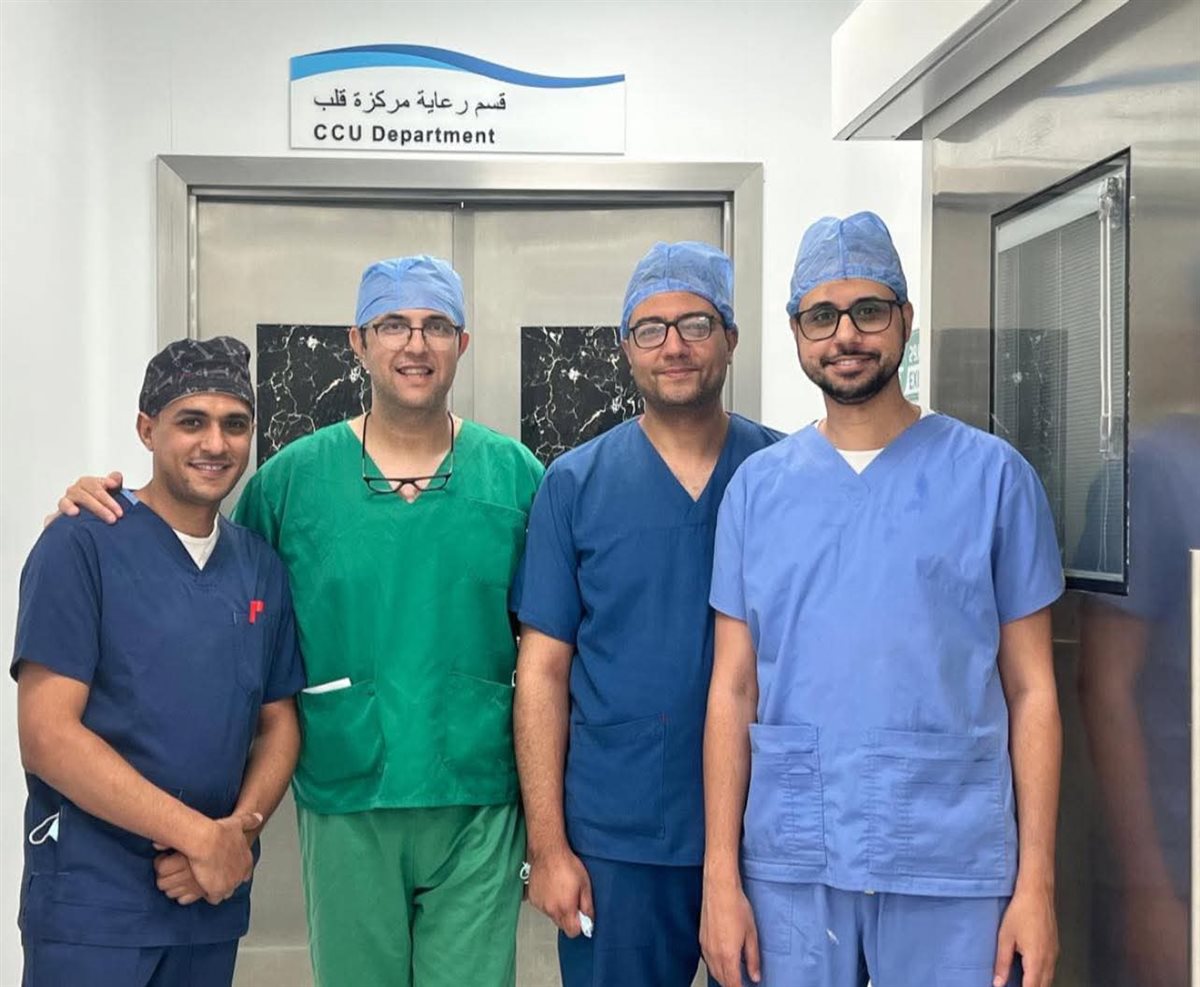 الطاقم الطبي بهيئة الرعاية الصحية ببورسعيد 