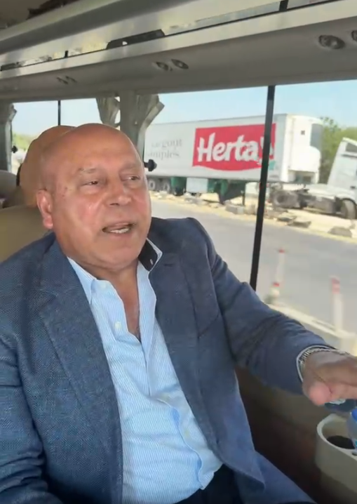 الفريق كامل الوزير يتفاجأ بحادث جديد خلال تفقده الطريق الدائري الإقليمي