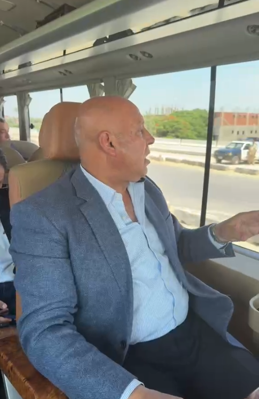 الفريق كامل الوزير يتفاجأ بحادث جديد خلال تفقده الطريق الدائري الإقليمي