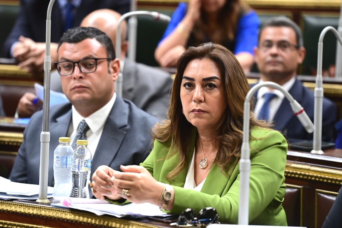 وزيرة التنمية المحلية بمجلس النواب