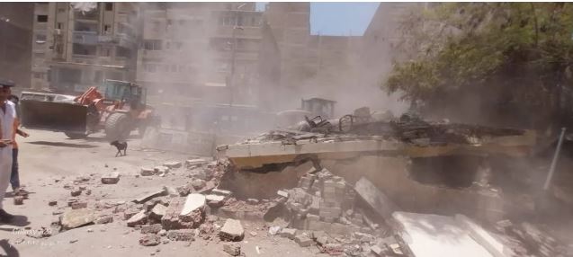 <strong>جانب من تنفيذ الحملة </strong>