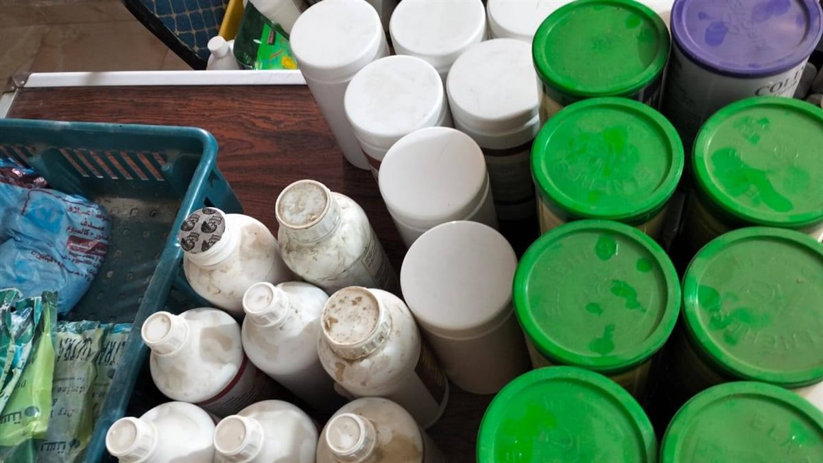 ضبط أدوية بيطرية منتهية الصلاحية ومحظورة بمطوبس