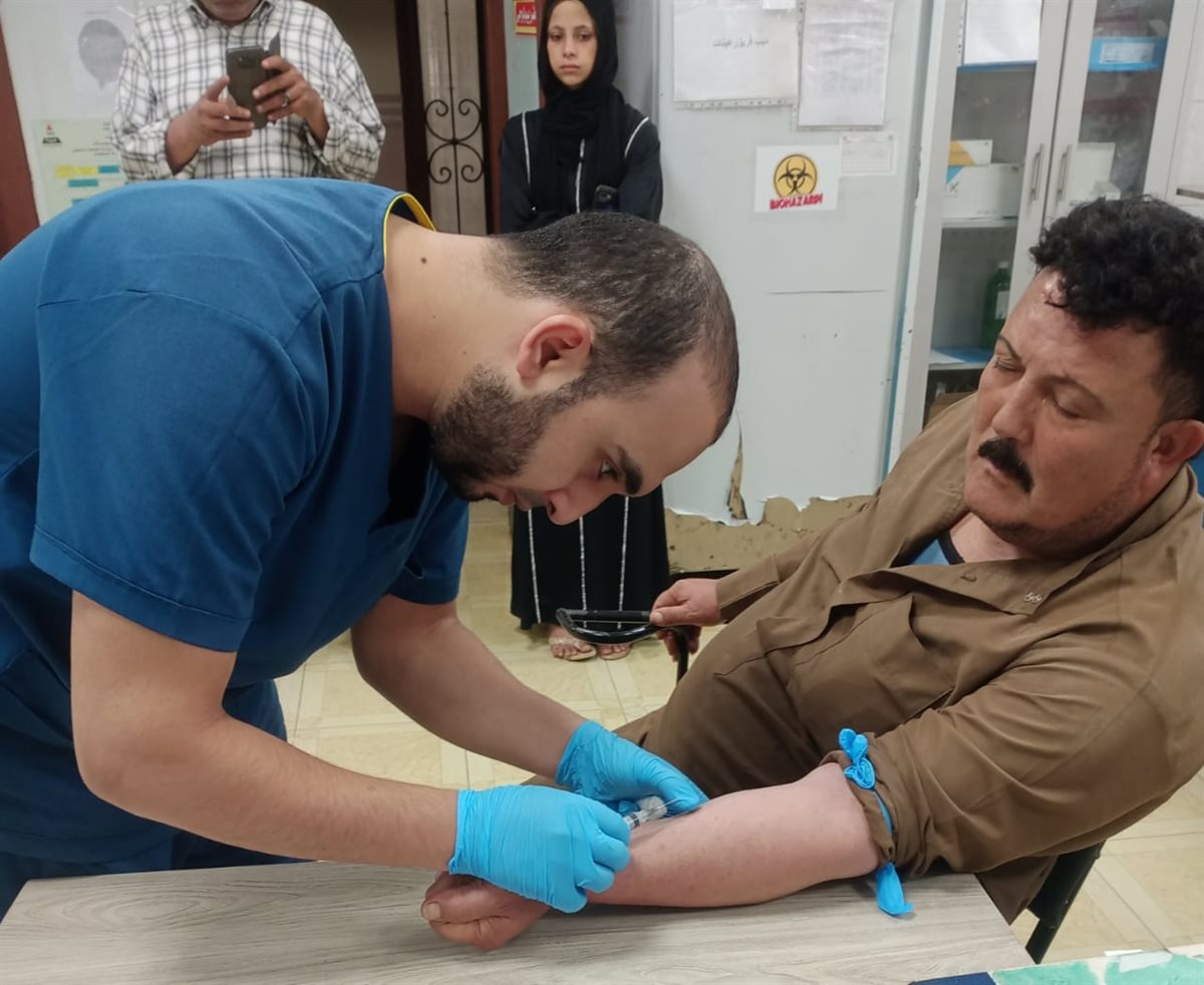 جانب من الفحص