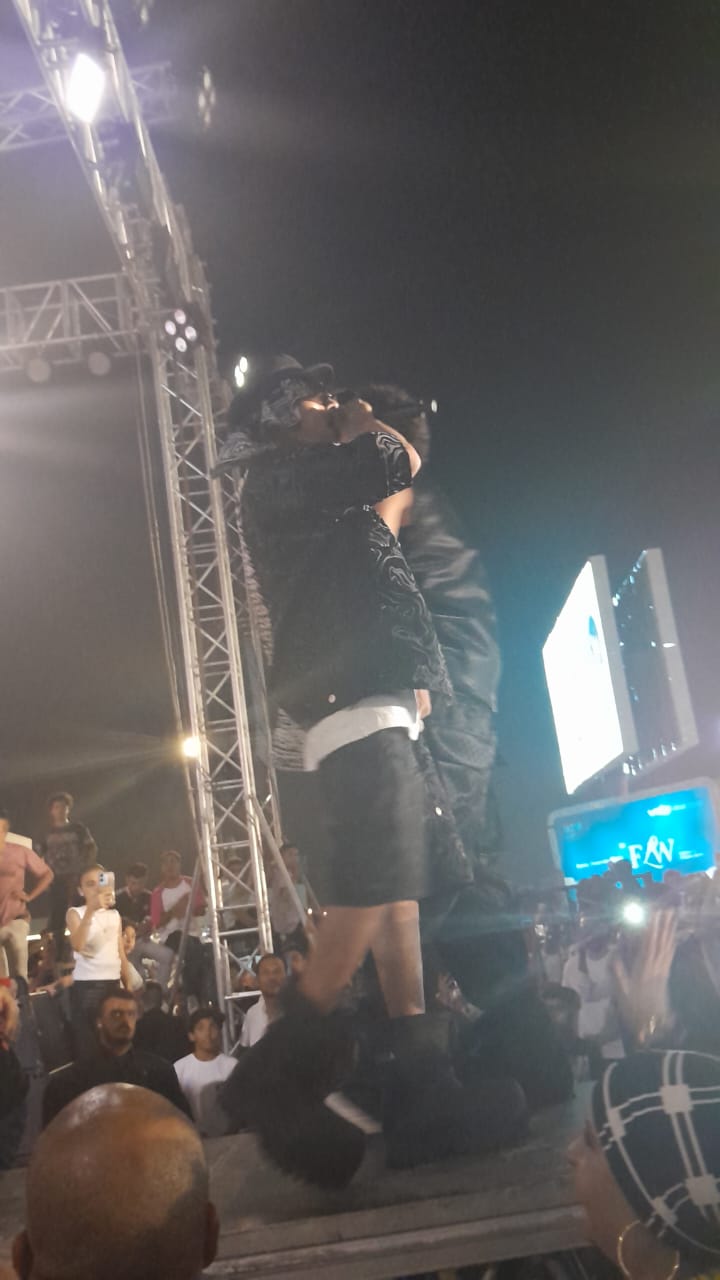 حمو بيكا ورحمة محسن وشحتة كاريكا يشعلون احتفالية فى حب مصر احتفالا بثورة 30 يونيو