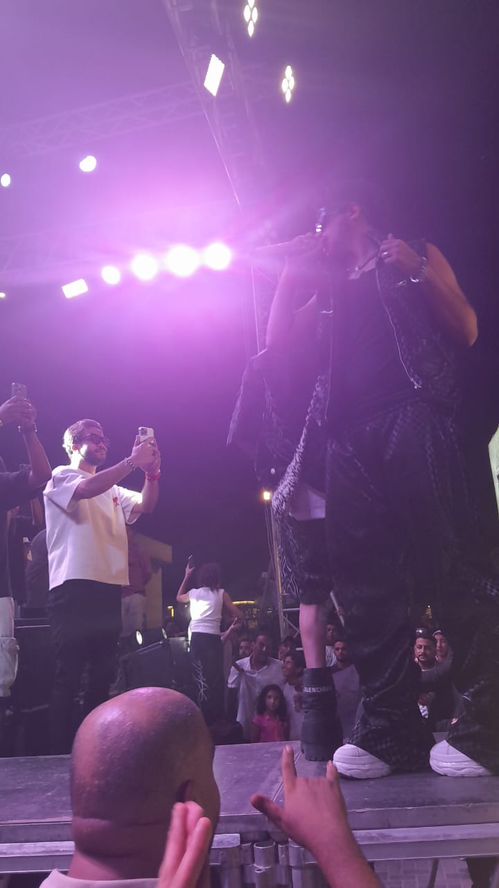 حمو بيكا في احتفالية فى حب مصر احتفالا بثورة 30 يونيو