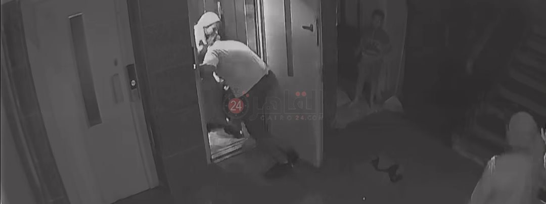 جانب من الاعتداء 