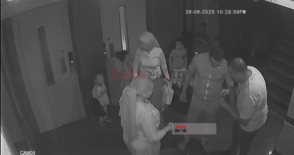 جانب من الاعتداء 