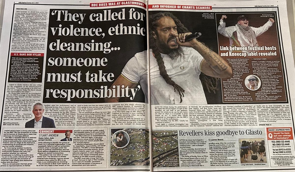 الصحف البريطانية تطالب بإقالة رئيس البي بي سي