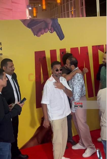 أحمد فهمي في العرض الخاص لفيلم أحمد وأحمد