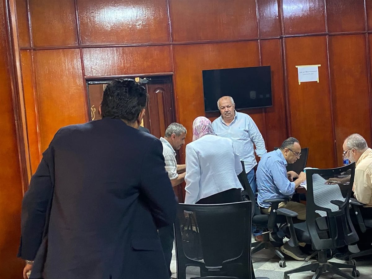 الكشف الطبي على المتقدمين لانتخابات مجلس الشيوخ بمستشفى الفيوم العام