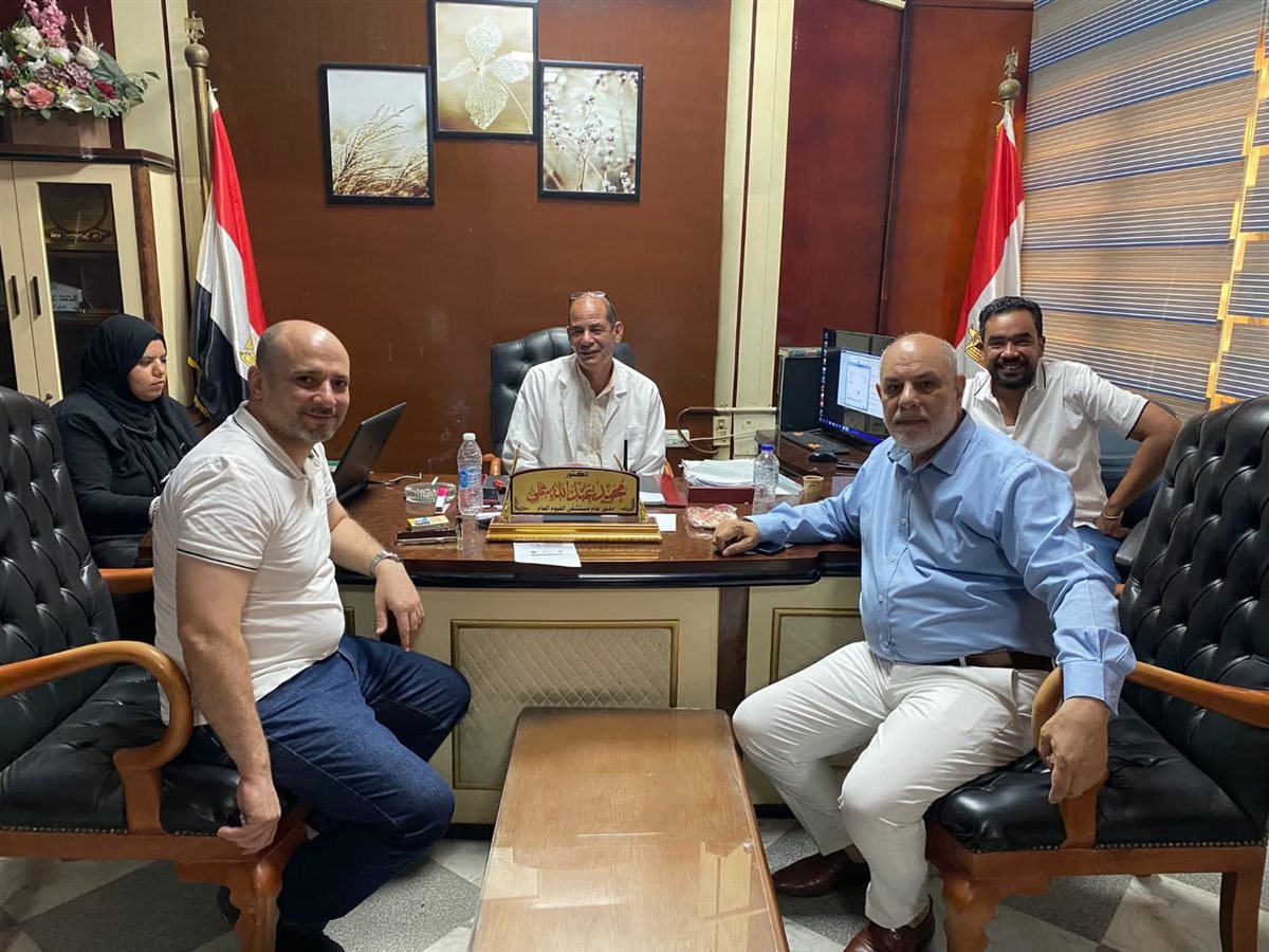 الكشف الطبي على المتقدمين لانتخابات مجلس الشيوخ بمستشفى الفيوم العام