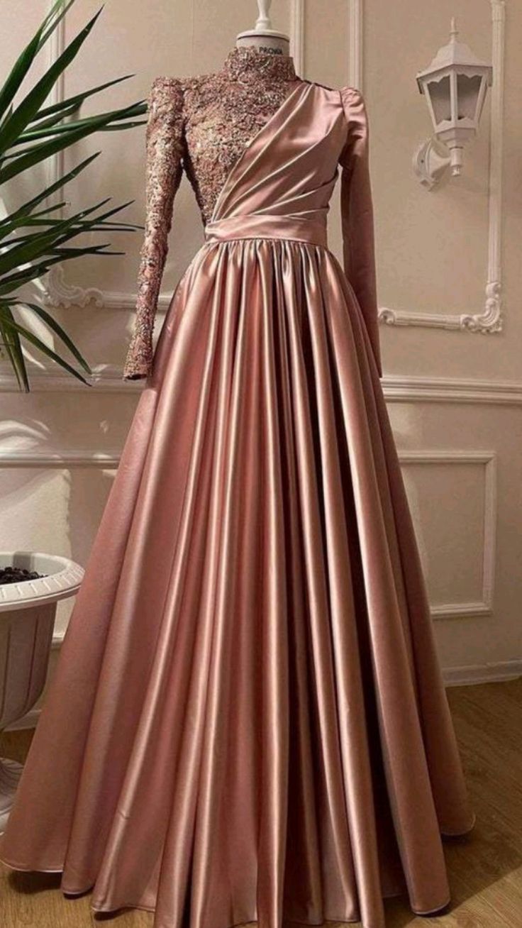 أجمل فساتين السهرة للمحجبات 2025