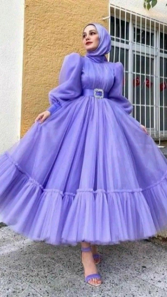 أجمل فساتين السهرة للمحجبات 2025