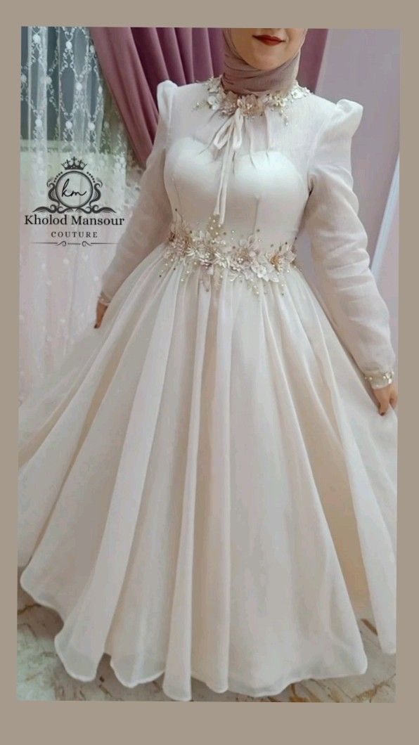 موضة فساتين السهرة للمحجبات 2025