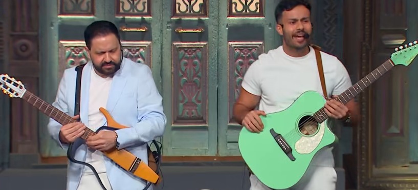 <strong>إدوارد ونجله في ضيافة صاحبة السعادة</strong>