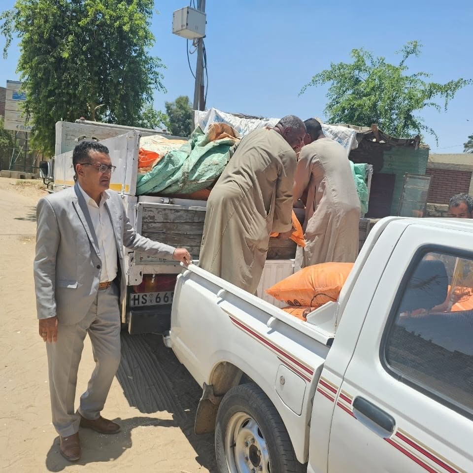 ضبط كميات من الأسمدة المحظور تداولها بالأقصر