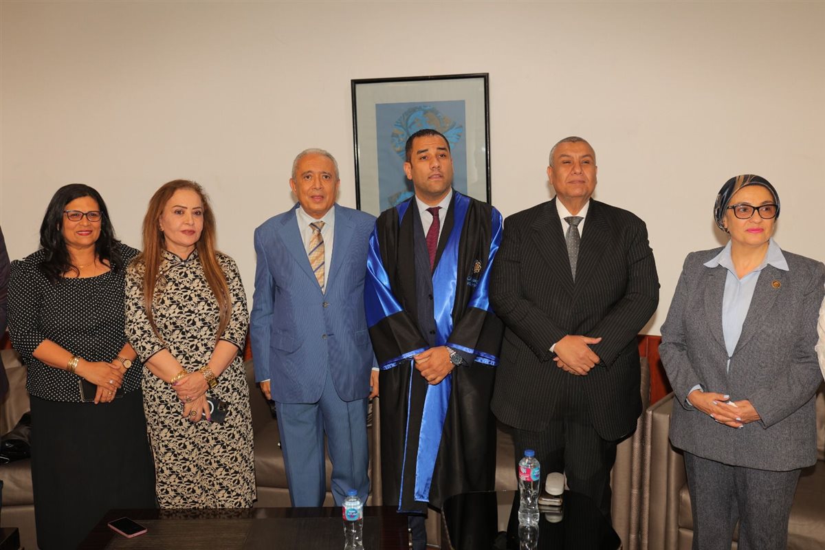 منح النائب أحمد علي درجة الدكتوراه في العلوم السياسية بتقدير امتياز