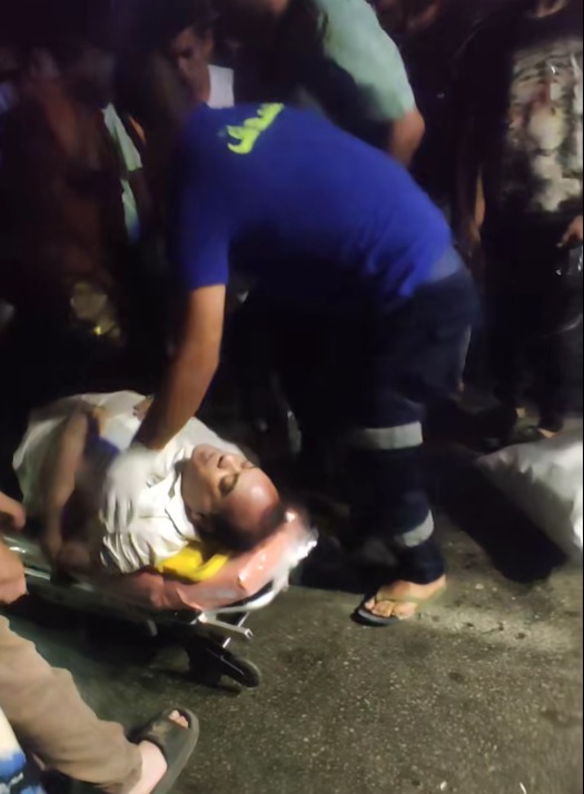 حادث تصادم على طريق جسر السويس