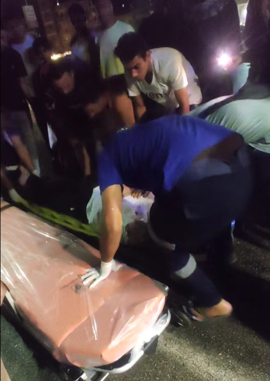 حادث تصادم على طريق جسر السويس