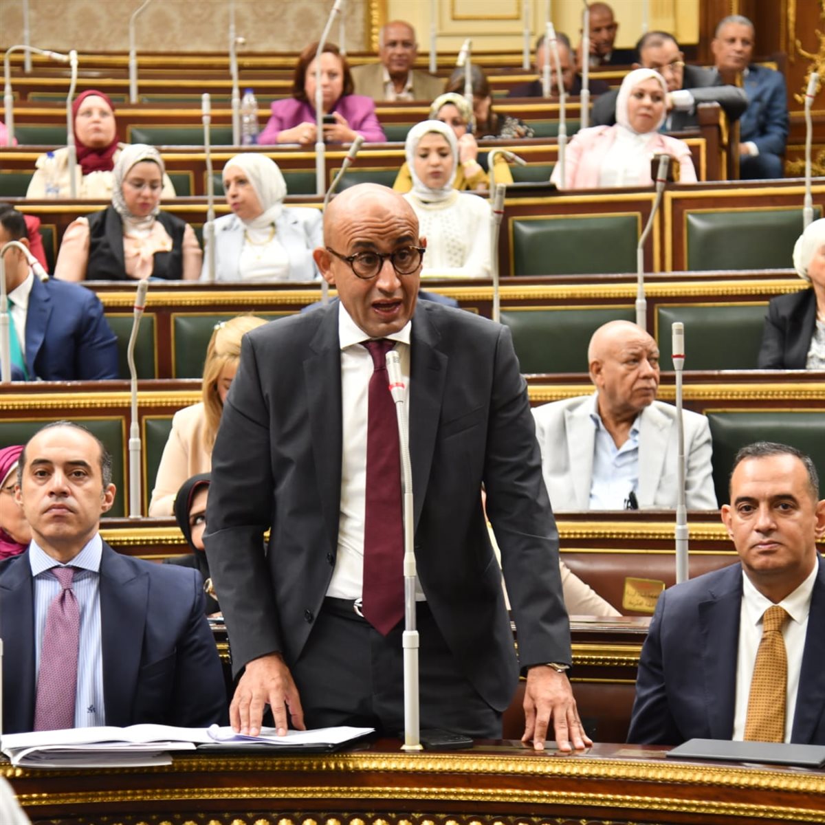 وزير التعليم في البرلمان اليوم