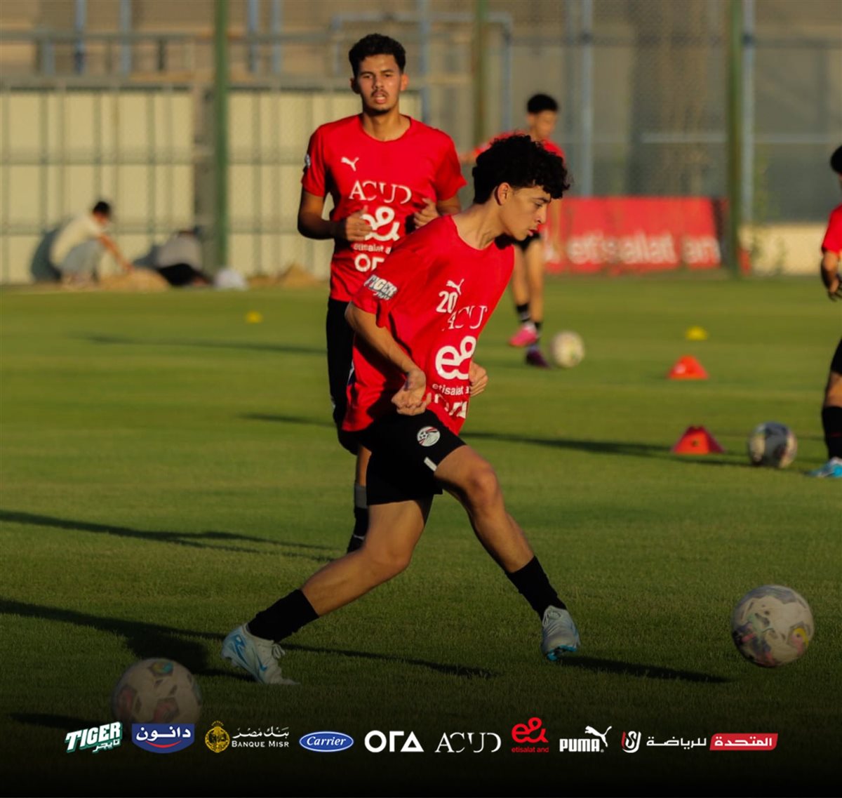 مران منتخب الناشئين تحت 16 سنة