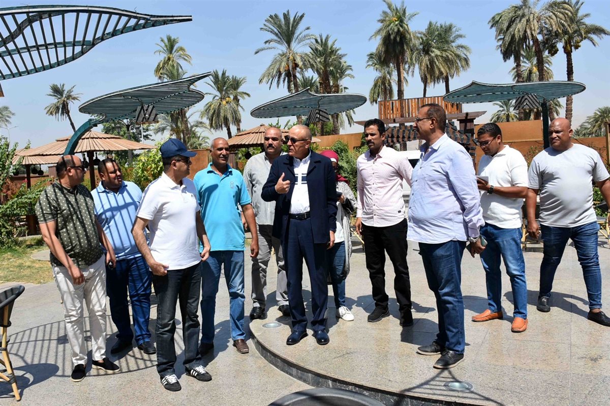 محافظ الأقصر وجولة تفقدية