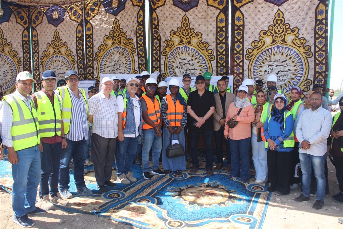 وفد افريقي يتفقد مشروعات مياه بالأقصر