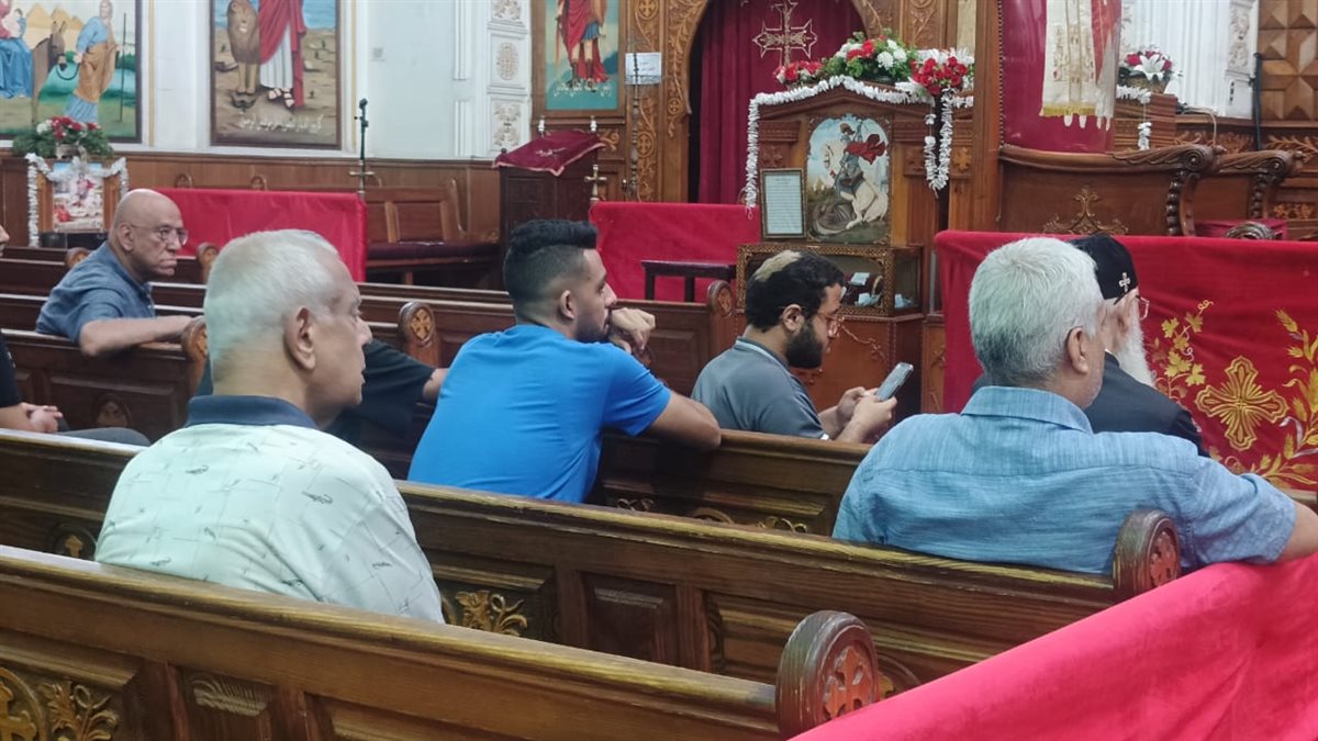 عزاء القمص بطرس الجبلاوي