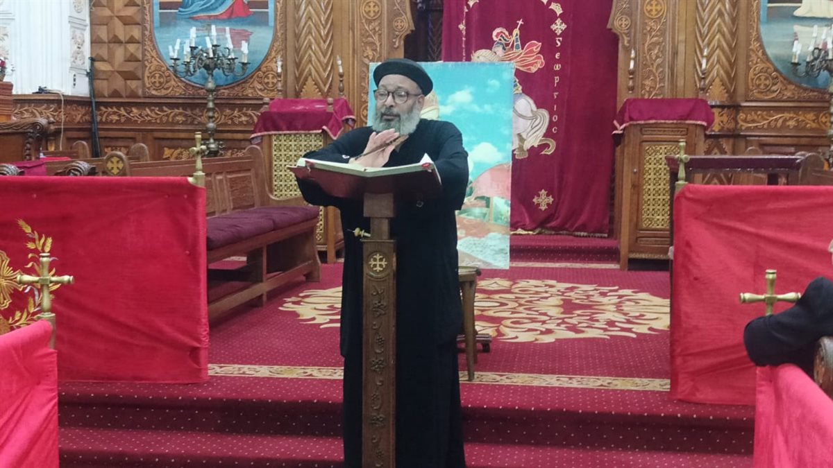 عزاء القمص بطرس الجبلاوي