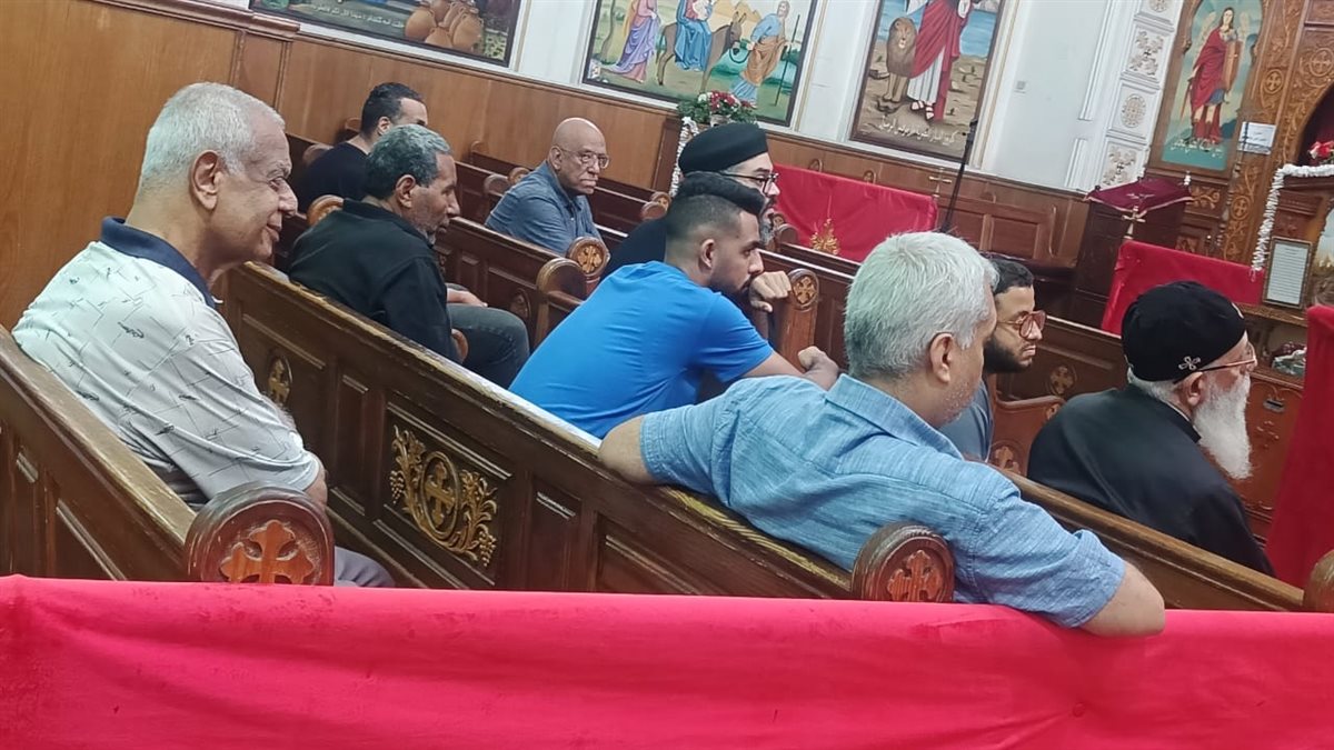 عزاء القمص بطرس الجبلاوي