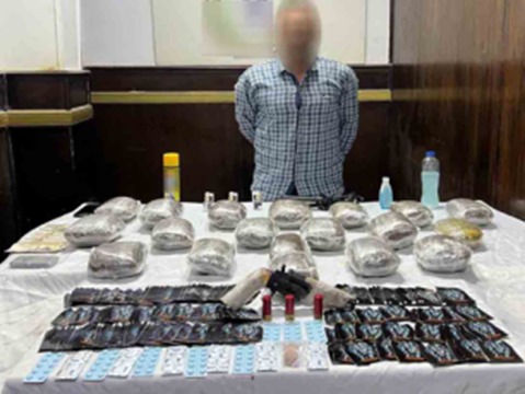 <strong>ضبط بؤر إجرامية شديدة الخطورة</strong>