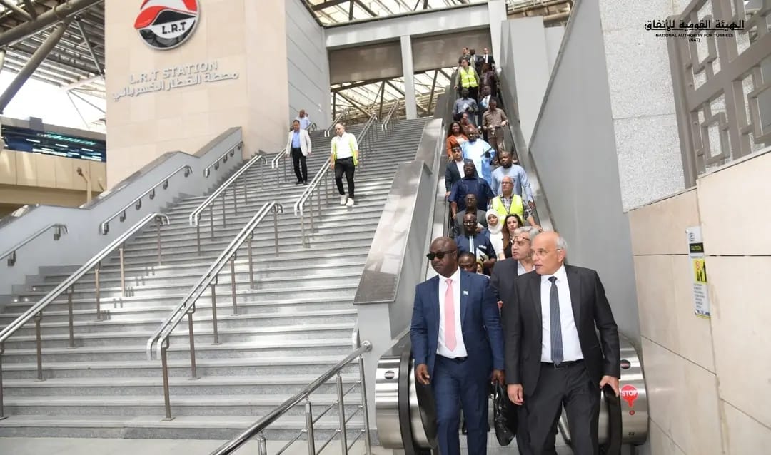 جولة تفقدية إلى محطة العاصمة المركزية بمشروع القطار الكهربائي