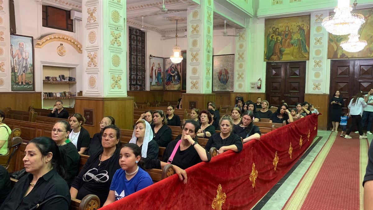 عزاء القمص بطرس الجبلاوي 