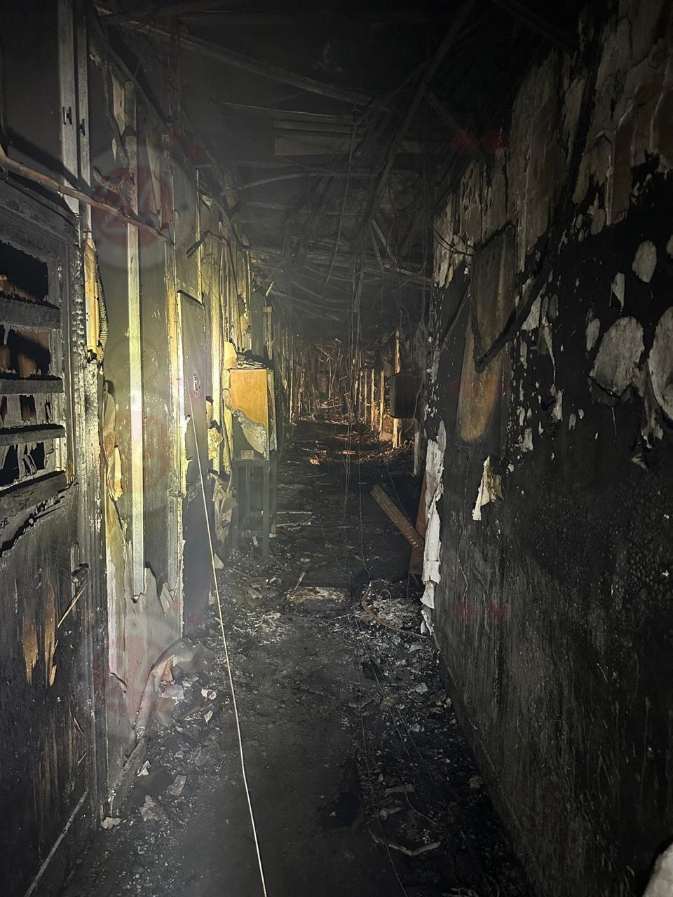 سنترال رمسيس بعد الحريق 