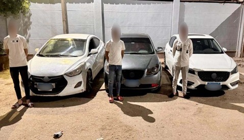 القبض علي قائدي 3 سيارات أدوا حركات استعراضية ببني سويف