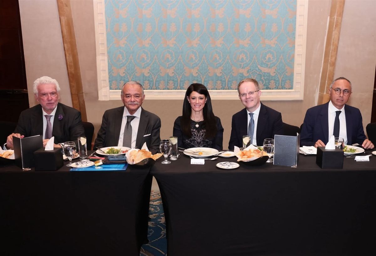 جانب من حفل وداع السفير