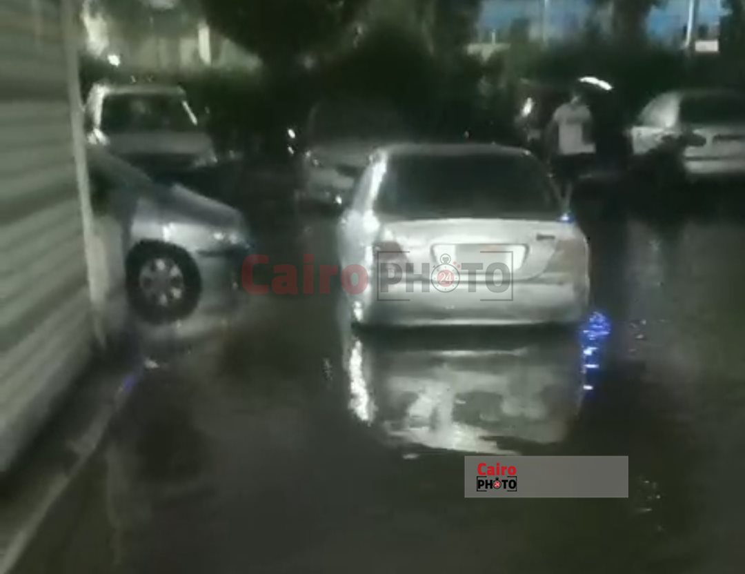 غرق حي مبارك ببورسعيد بالمياه 