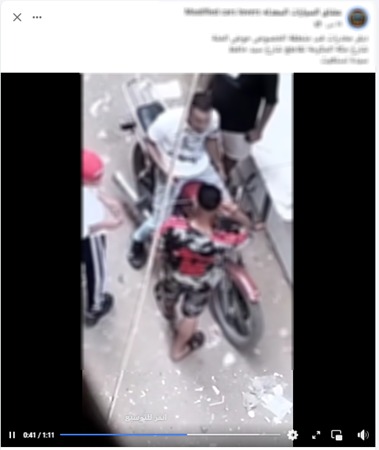 القبض علي شخصين روجوا لبيع المخدرات بموتوسيكل في القليوبية