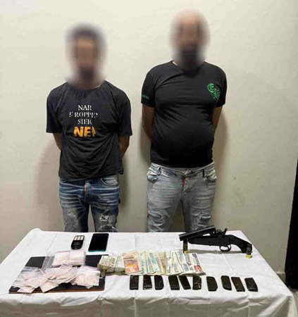 القبض علي شخصين روجوا لبيع المخدرات بموتوسيكل في القليوبية