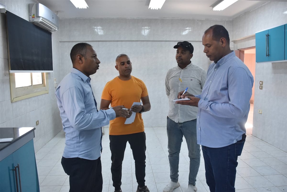 جولة تفقدية لرئيس مياة الشرب والصرف الصحى بالأقصر