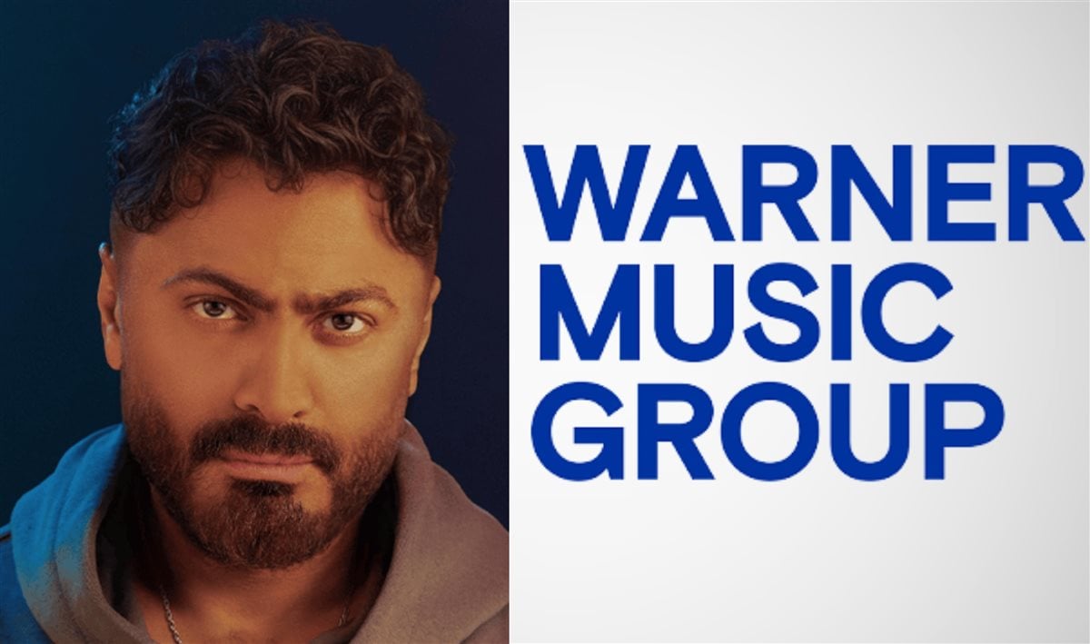<strong>تامر حسني وشركة وارنر ميوزك العالمية</strong>