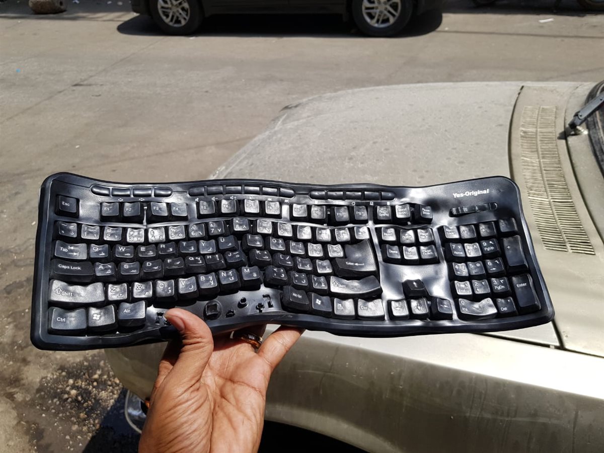 الكي بورد ساح من الشمس في الاقصر