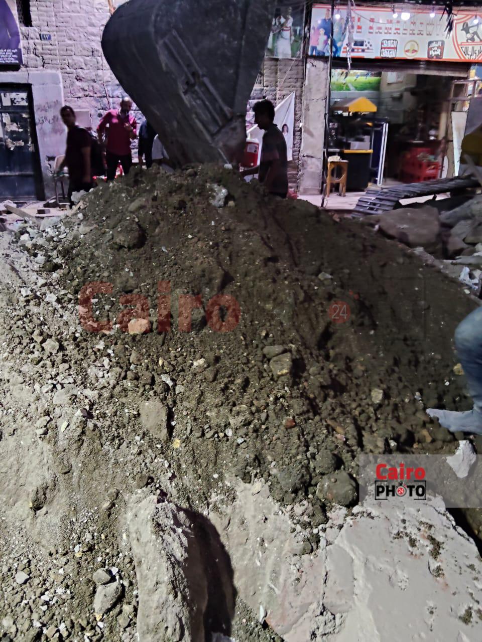 جانب من الانهيار